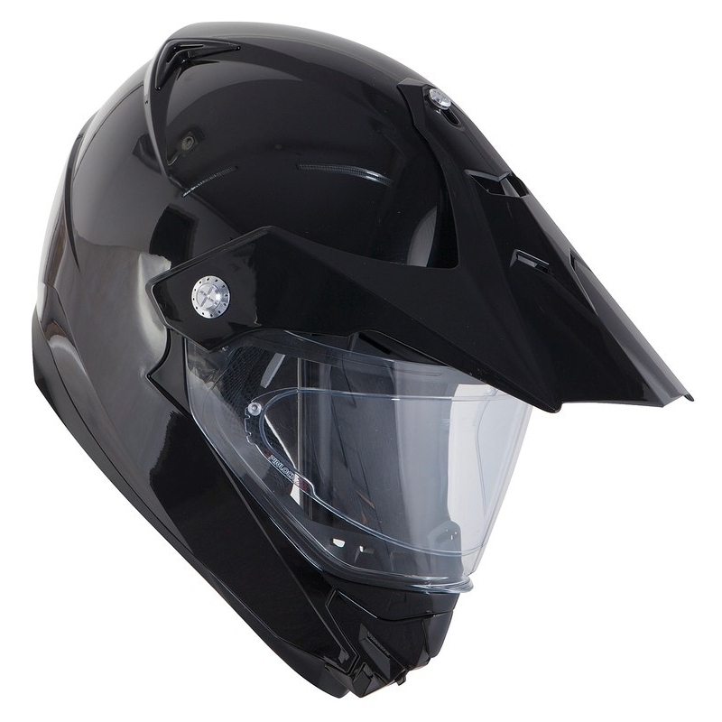 Enduro přilba Ozone MXT-01 Pinlock Ready černá lesklá