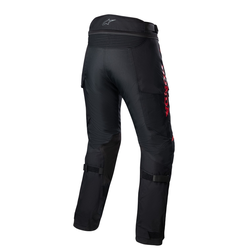 Παντελόνι μοτοσικλέτας Alpinestars Bogota PRO Drystar Honda κόκκινο φθορίου-μαύρο