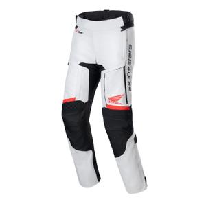 Alpinestars Bogota PRO Drystar Honda Παντελόνι μοτοσικλέτας 2024 ανοιχτό γκρι-φλούο-μαύρο