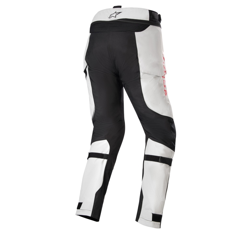 Παντελόνι μοτοσικλέτας Alpinestars Bogota PRO Drystar Honda ανοιχτό γκρι-κόκκινο φθορίζον-μαύρο