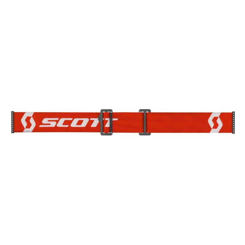 Γυαλιά motocross SCOTT PRIMAL CLEAR κόκκινο και λευκό
