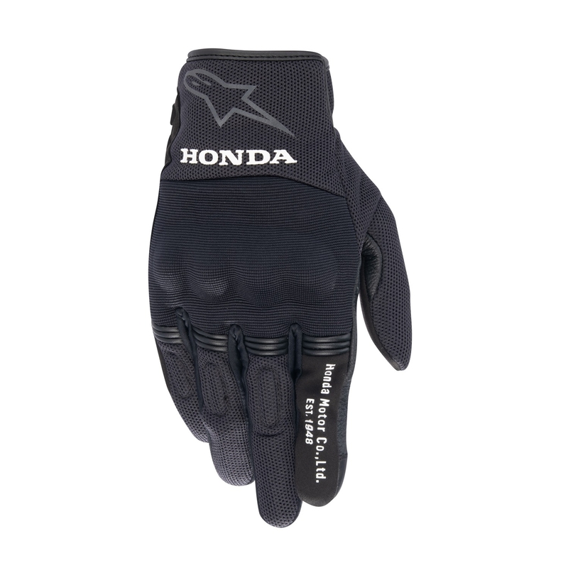 Γάντια μοτοσικλέτας Alpinestars Copper Honda μαύρο-γκρι