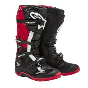 Alpinestars Tech 7 Enduro Drystar Honda Μπότες Μοτοσικλέτας Συλλογή 2024 Μαύρο και Κόκκινο