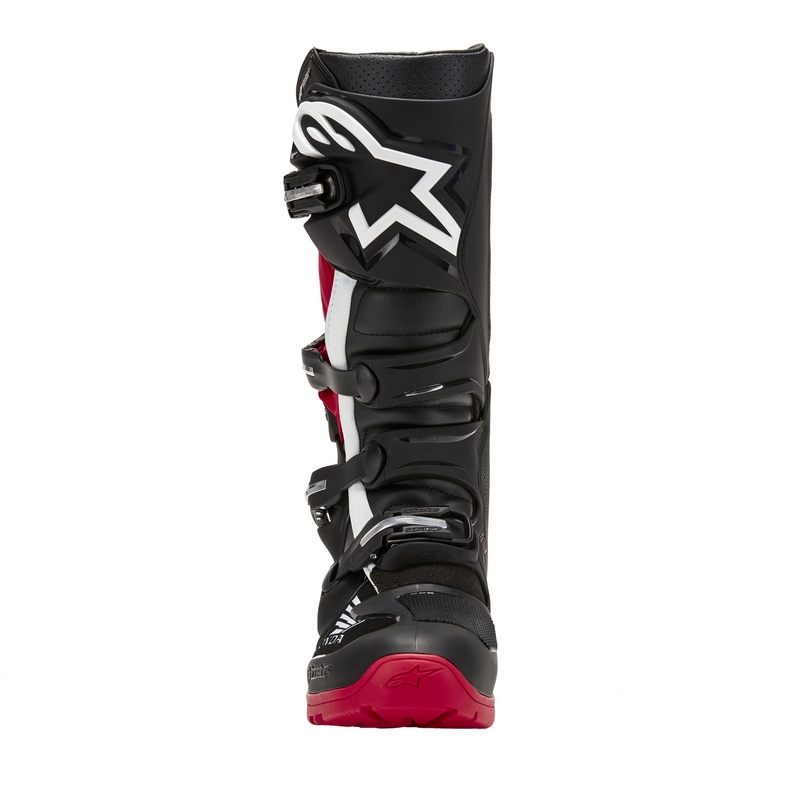 Μπότες μοτοσικλέτας Alpinestars Tech 7 Enduro Drystar Honda Μαύρο-Κόκκινο