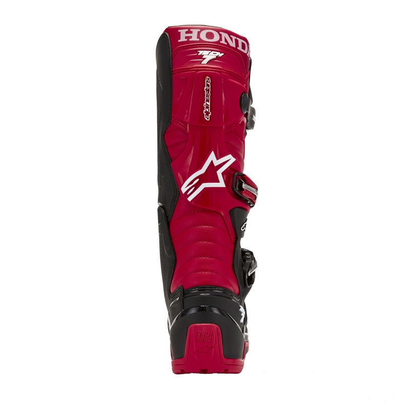 Μπότες μοτοσικλέτας Alpinestars Tech 7 Enduro Drystar Honda Μαύρο-Κόκκινο