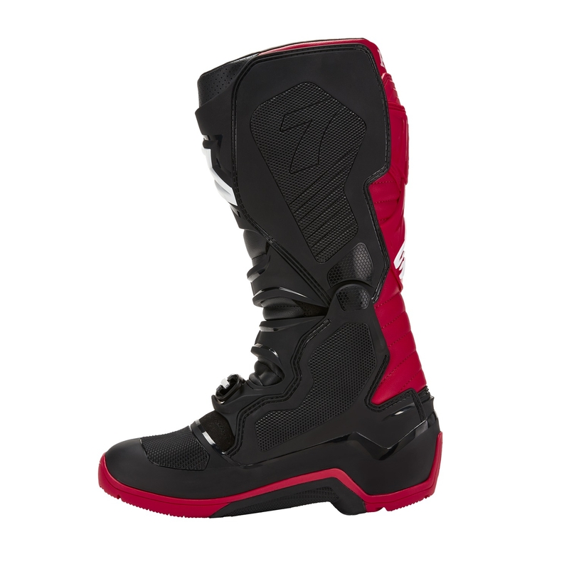 Μπότες μοτοσικλέτας Alpinestars Tech 7 Enduro Drystar Honda Μαύρο-Κόκκινο