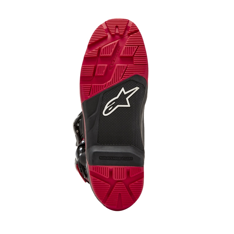 Μπότες μοτοσικλέτας Alpinestars Tech 7 Enduro Drystar Honda Μαύρο-Κόκκινο