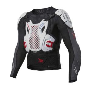 Συλλογή προστατευτικών αμαξώματος Alpinestars Bionic Plus 2 Honda λευκό-μπλε-κόκκινο-μαύρο
