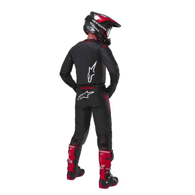 Alpinestars Racer Iconic Honda Collection Motocross Jersey Black-Red