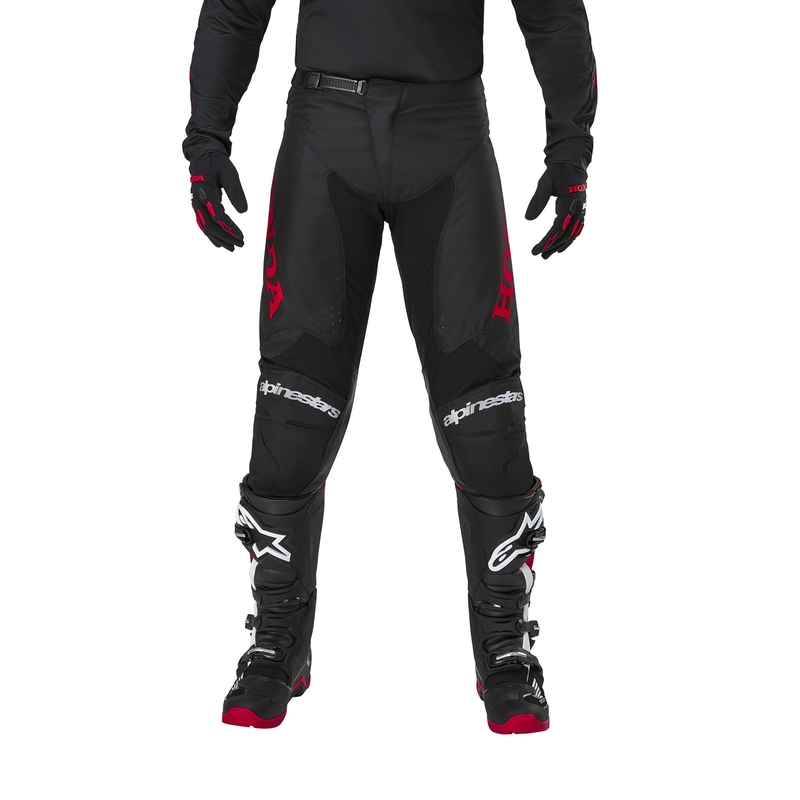 Παντελόνι Motocross της Alpinestars Racer Iconic Honda Collection Μαύρο-Κόκκινο