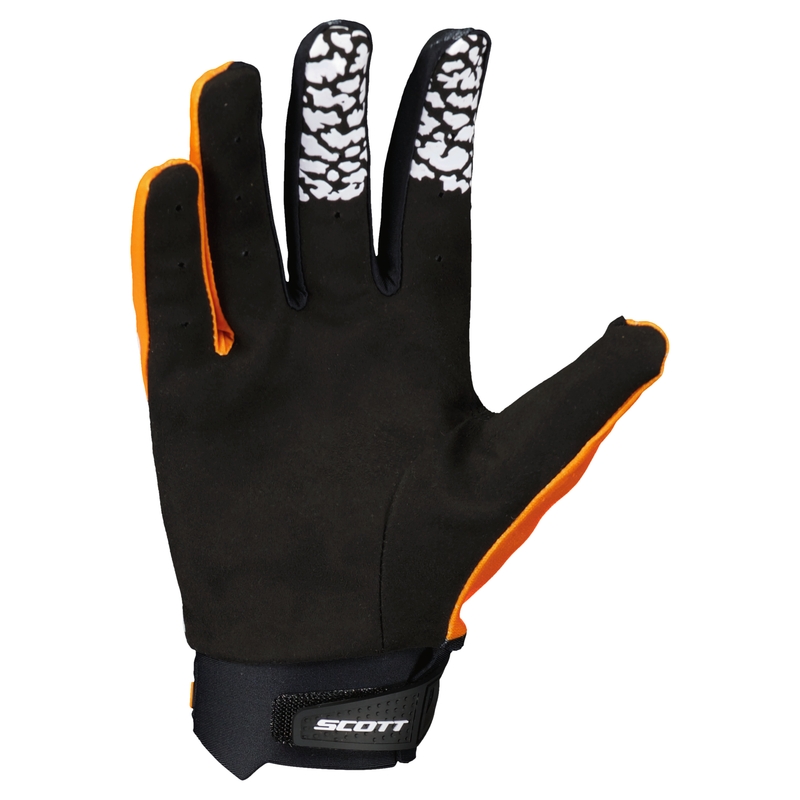 Γάντια Motocross SCOTT EVO TRACK μαύρο-πορτοκαλί
