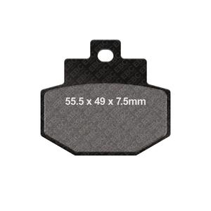 Brzdové destičky EBC