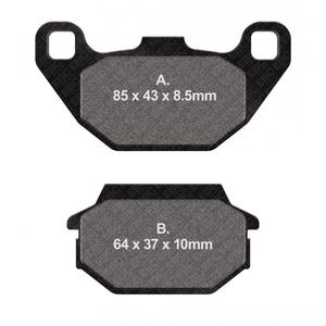 Brzdové destičky EBC