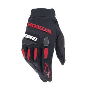 Γάντια Motocross της Alpinestars Full Bore Honda Collection Μαύρο-Κόκκινο