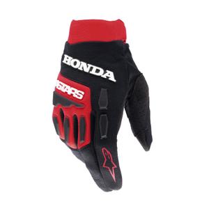 Alpinestars Full Bore Honda Collection Motocross Gloves Red-Black