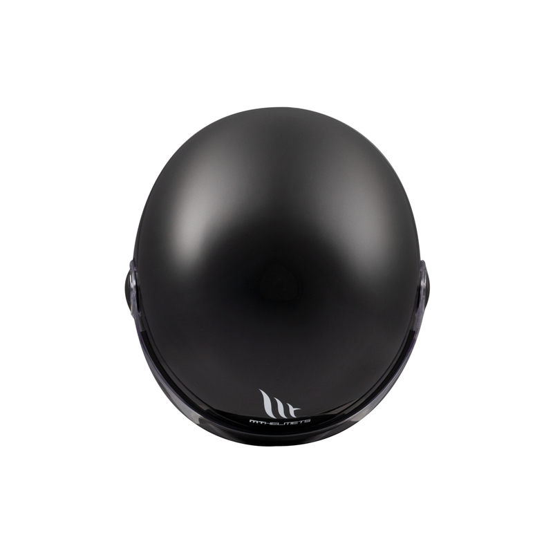 MT Street S Open Κράνος μοτοσικλέτας Gloss Black