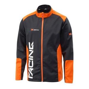 Softshell μπουφάν KTM X-Bow Replica Team μαύρο-πορτοκαλί