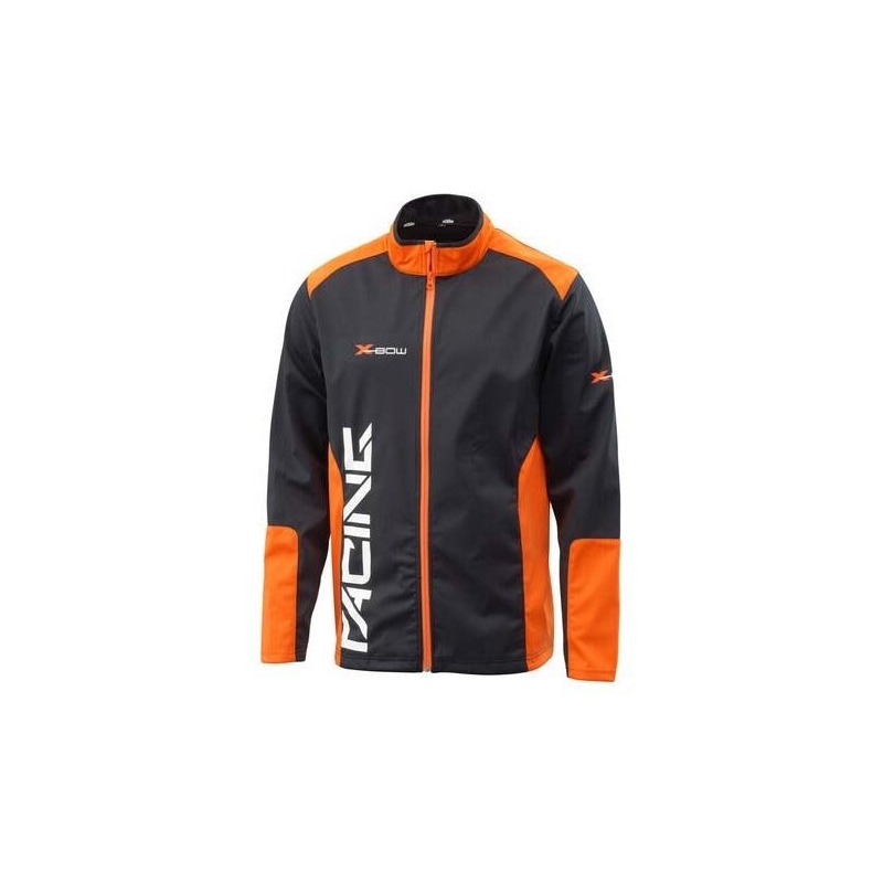 Softshell μπουφάν KTM X-Bow Replica Team μαύρο-πορτοκαλί