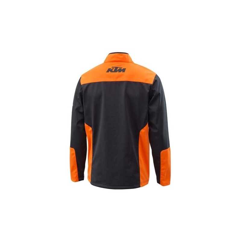 Softshell μπουφάν KTM X-Bow Replica Team μαύρο-πορτοκαλί