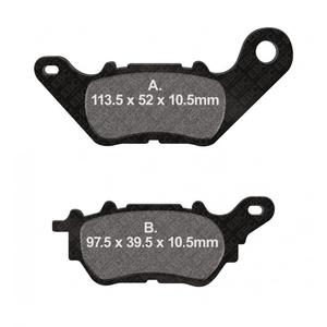 Brzdové destičky EBC