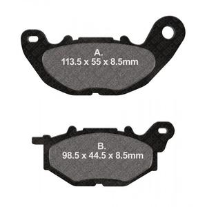 Brzdové destičky EBC