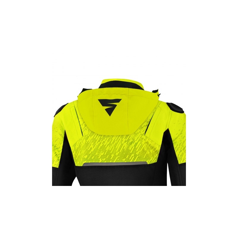 Κουκούλα για γυναικείο μπουφάν Shima Drift fluo κίτρινο