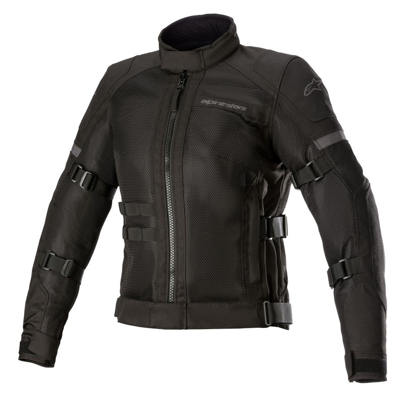 Γυναικείο μπουφάν μοτοσικλέτας Alpinestars Stella Crosshill Waterproof Air μαύρο-μαύρο