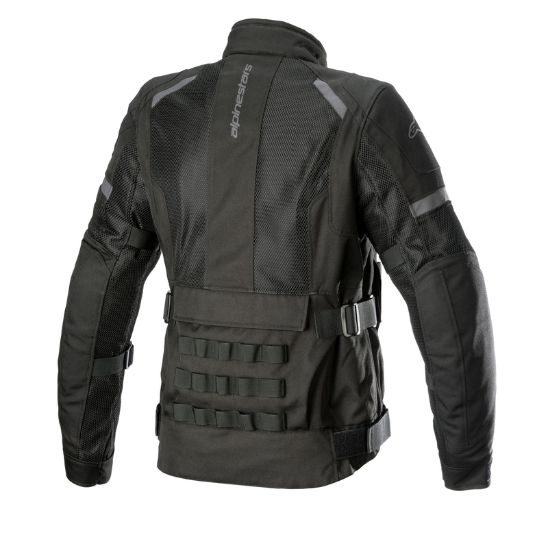 Γυναικείο μπουφάν μοτοσικλέτας Alpinestars Stella Crosshill Waterproof Air μαύρο-μαύρο