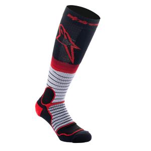 Κάλτσες Alpinestars MX PRO μαύρο-κόκκινο-γκρι