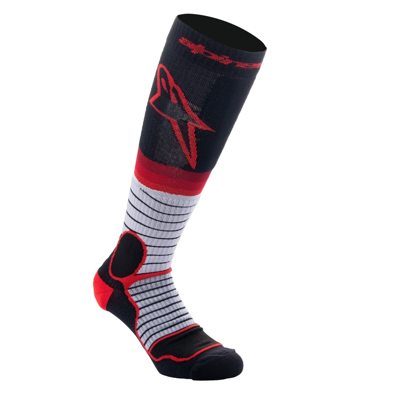 Κάλτσες Alpinestars MX PRO μαύρο-κόκκινο-γκρι