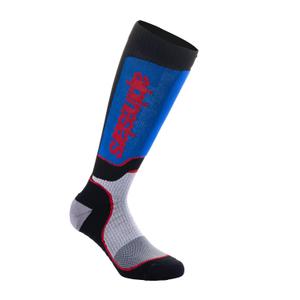 Παιδικές κάλτσες Alpinestars MX Plus Μαύρο-Κόκκινο-Μπλε-Γκρι
