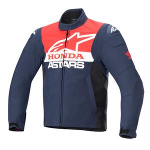 Alpinestars SMX Waterproof Honda 2024 Μπλε-Μαύρο-Κόκκινο-Άσπρο μπουφάν μοτοσικλέτας