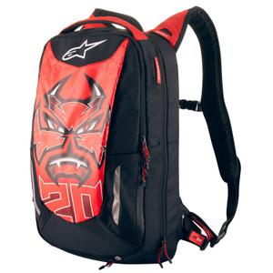 Σακίδιο πλάτης Alpinestars City Hunter FQ20 2024 μαύρο-κόκκινο-λευκό