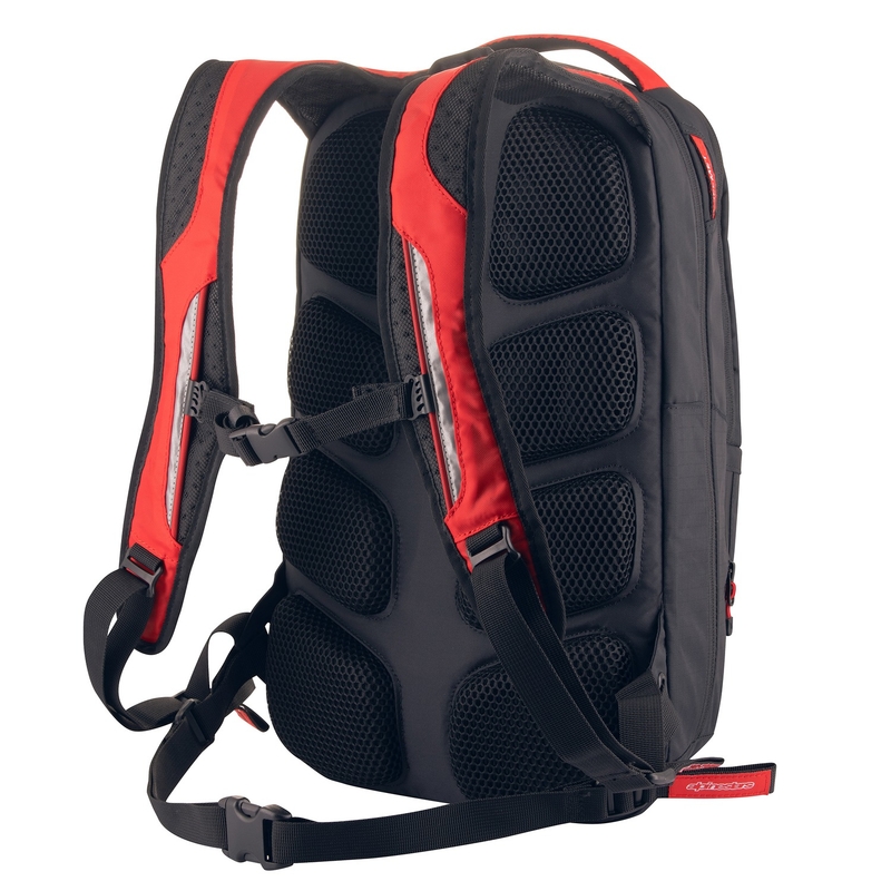 Σακίδιο πλάτης Alpinestars City Hunter FQ20 2024 μαύρο-κόκκινο-λευκό
