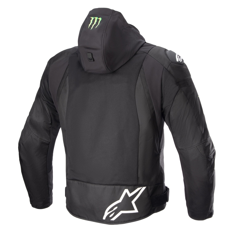 Alpinestars Zaca Air Monster FQ20 Μαύρο-κόκκινο-μπλε-λευκό-πράσινο μπουφάν μοτοσικλέτας