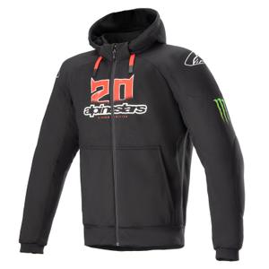 Alpinestars Chrome Ignition Monster FQ20 Μαύρο-κόκκινο-λευκό-πράσινο μπουφάν μοτοσικλέτας