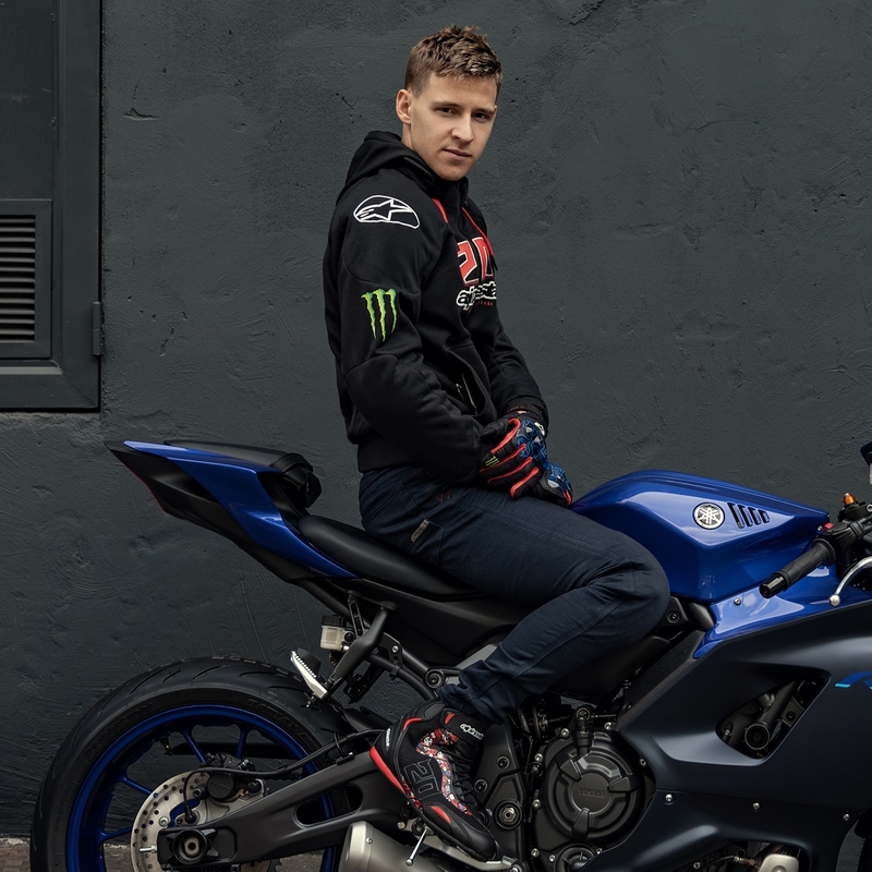 Alpinestars Chrome Ignition Monster FQ20 Μαύρο-κόκκινο-λευκό-πράσινο μπουφάν μοτοσικλέτας