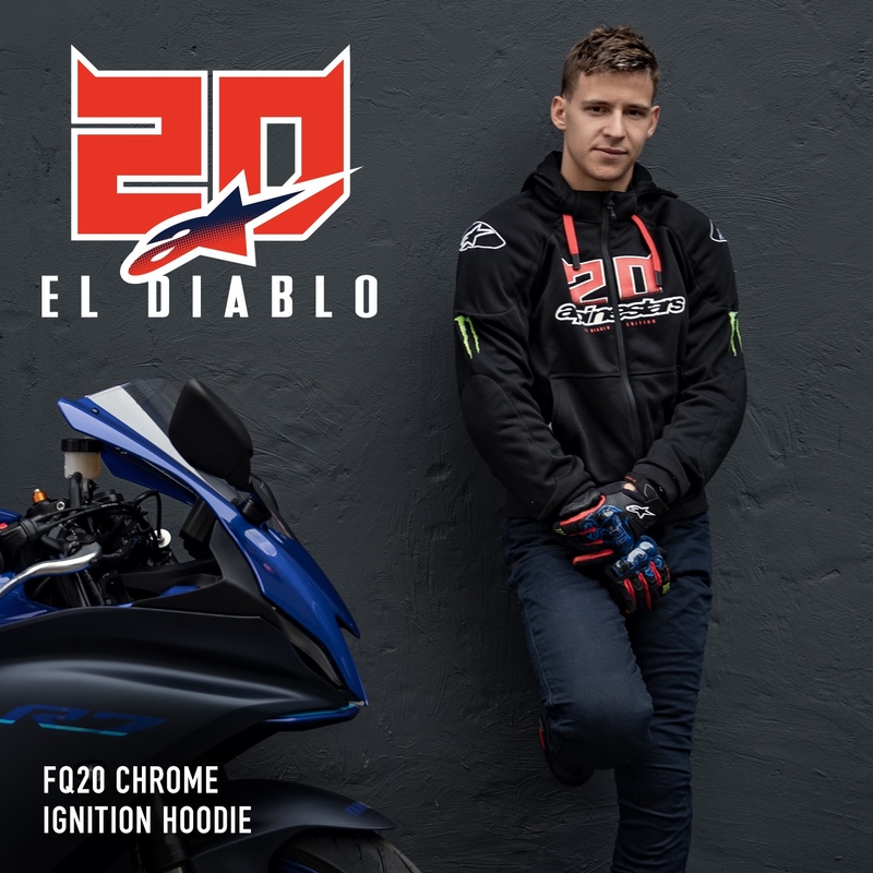 Alpinestars Chrome Ignition Monster FQ20 Μαύρο-κόκκινο-λευκό-πράσινο μπουφάν μοτοσικλέτας