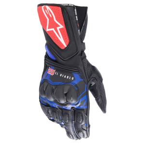 Alpinestars SP-8 3 Monster FQ20 Μαύρο-κόκκινο-μπλε-λευκό Γάντια μοτοσικλέτας