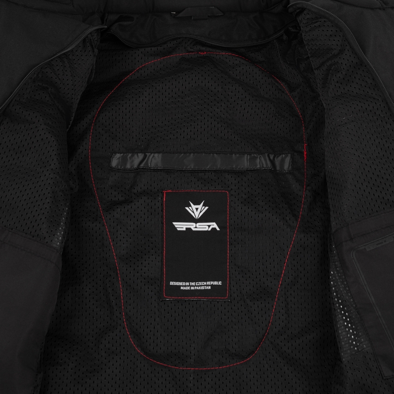 Μπουφάν μοτοσικλέτας RSA Dakar 2 μαύρο-γκρι-κόκκινο