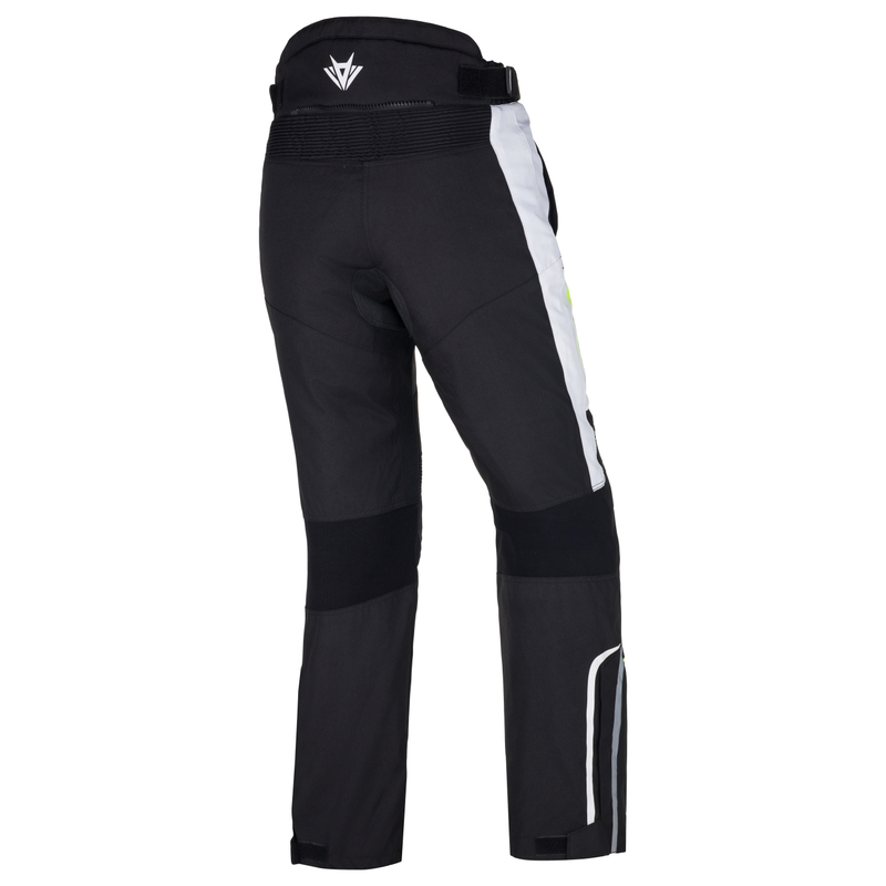 Γυναικείο παντελόνι μοτοσικλέτας RSA Wasp Black-Fluo Yellow-White