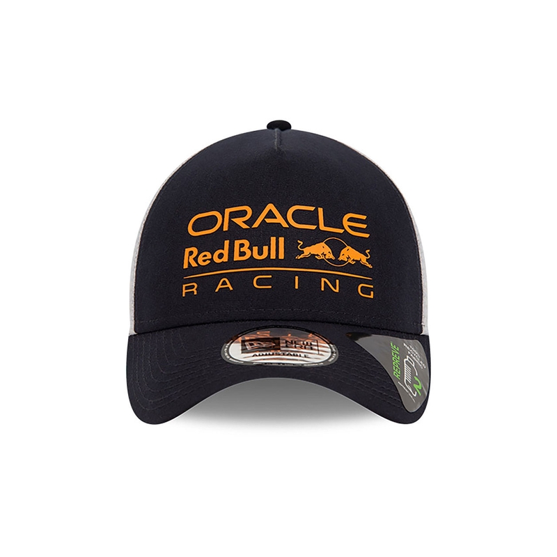 Red Bull Racing F1 καπέλο με μεγάλο λογότυπο E Frame σκούρο μπλε