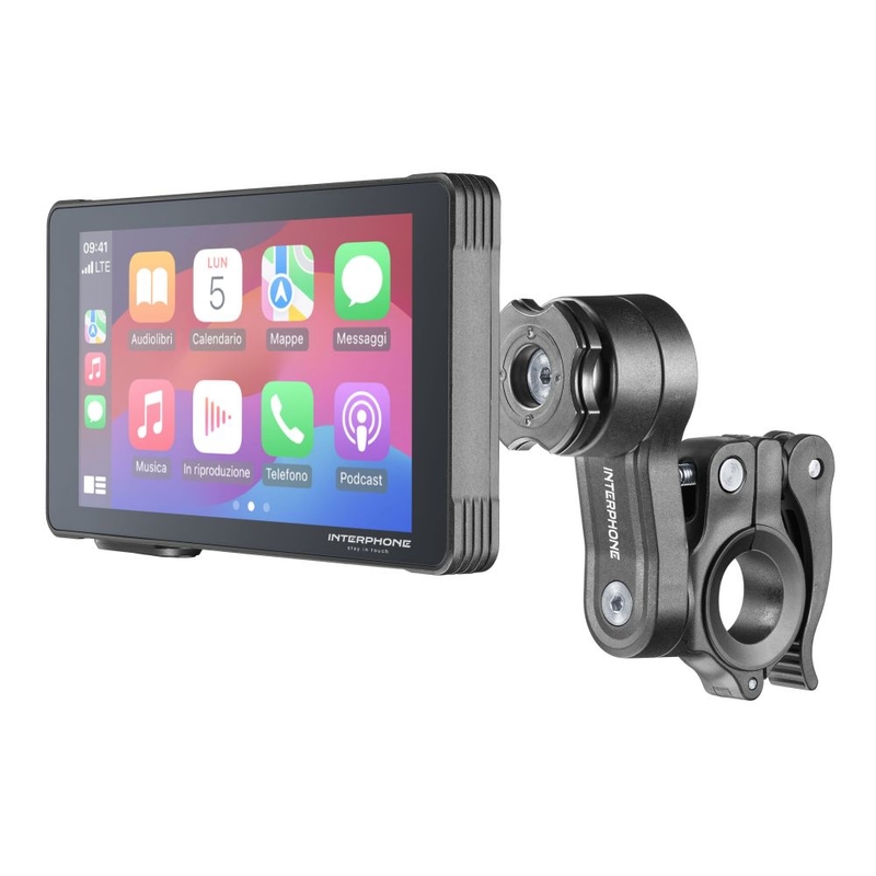 Interphone RIDESYNC Οθόνη Apple CarPlay και Android Auto για μοτοσικλέτες