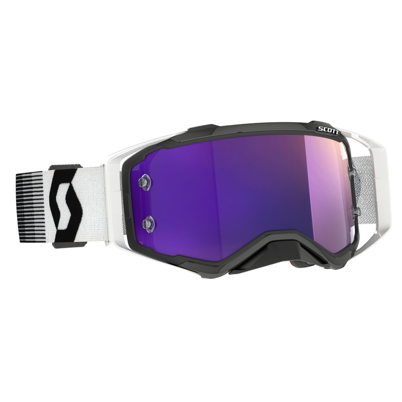 Γυαλιά Motocross Scott Prospect CH Premium μαύρο-λευκό-μωβ