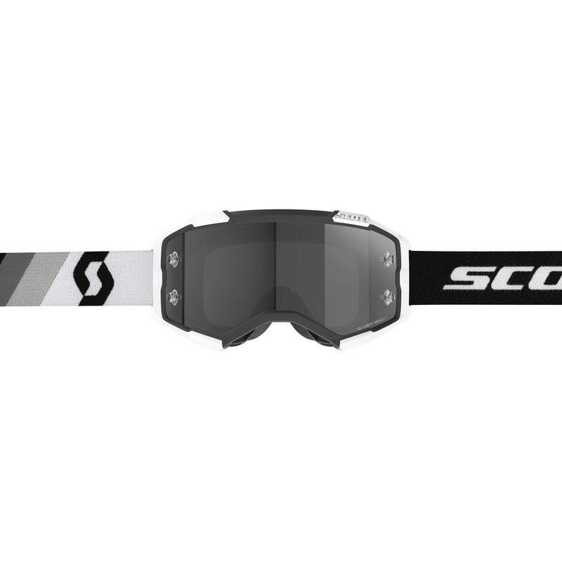 Scott Fury LS Premium γυαλιά Motocross μαύρα, λευκά και γκρι