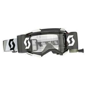 Scott Fury WFS Premium μαύρα και λευκά γυαλιά motocross