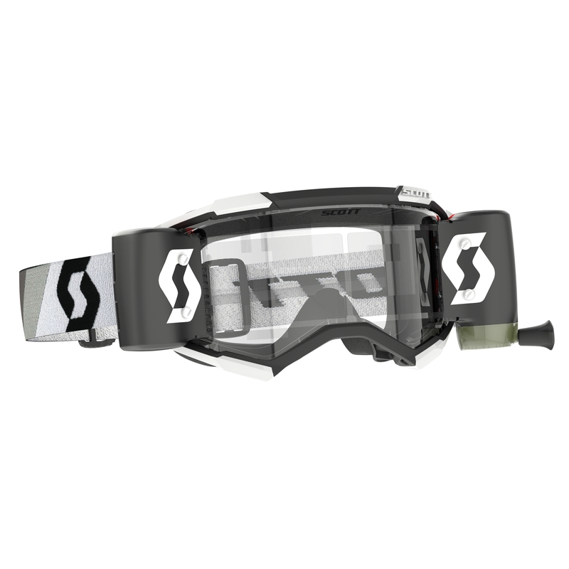 Scott Fury WFS Premium μαύρα και λευκά γυαλιά motocross
