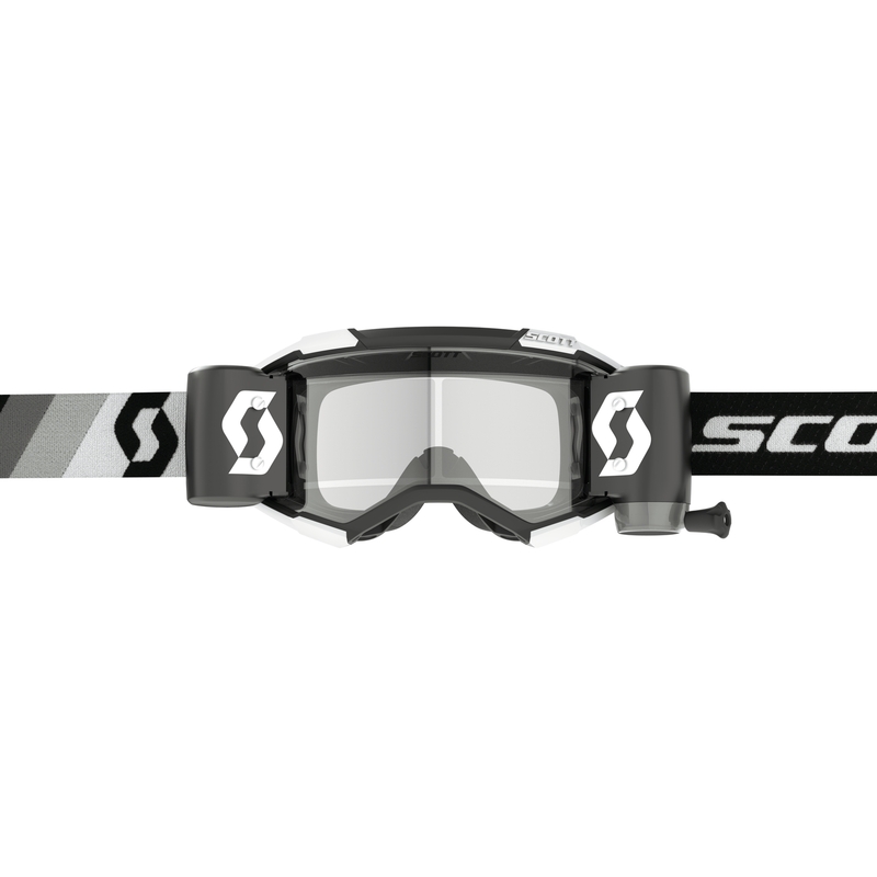 Scott Fury WFS Premium μαύρα και λευκά γυαλιά motocross