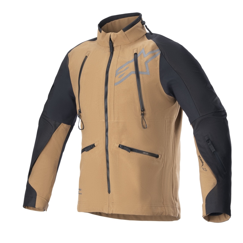 Alpinestars Hyde XT Drystar XF μπουφάν μοτοσυκλέτας μαύρη άμμος