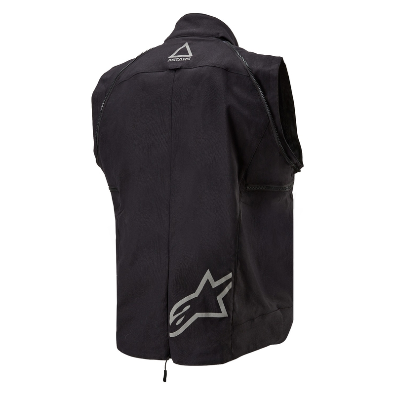 Alpinestars Techdura μαύρο ανακλαστικό μπουφάν μοτοσικλέτας